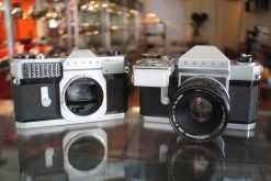 Canonflex lot with RP + RM + Canomatic lens R 1.8 / 50mm
